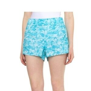 Spyder Camo Printed Boardshorts - 3"‎ Womens XL Blue